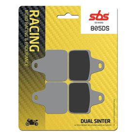 Plaquettes de frein de course SBS composé fritté 805DS-1 4 pièces