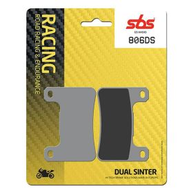 Plaquettes de frein de course paire SBS composé fritté 806DS-1