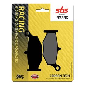 SBS Bremsbeläge Paar Carbon-Mix 833RQ Racing hinten für SUZUKI