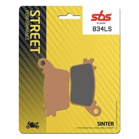 Jeux de plaquettes de frein arrière en composé fritté SBS 834LS