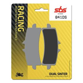 Rennbremsbeläge Paar SBS gesinterte Verbindung 841DS-1