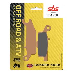 SBS Brake Pads Pair Sintered Compound 851RSI Racing for YAMAHA