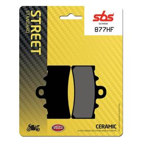 SBS 877HF Keramische Verbundbremsbeläge für Straßenmotorräder