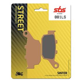 SBS 881LS Hinterradbremsbeläge Paar Sinterverbindung