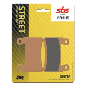 Jeu de plaquettes de frein frittées SBS 894HS pour KAWASAKI