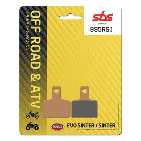 Paire de plaquettes de frein SBS composé fritté 895RSI Racing pour BETAMOTOR