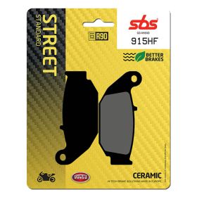 SBS 915HF Bremsbelag-Paar Keramische Verbindung für Straßenmotorräder