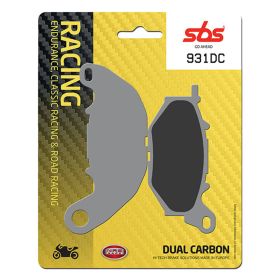 Racing SBS Bremsbelagsatz Carbon-Verbindung 931DC