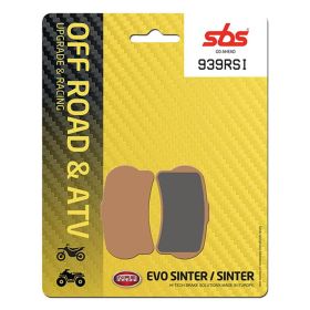 Jeu de plaquettes de frein en composé fritté Racing SBS 939RSI