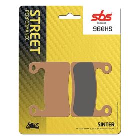 Plaquettes de frein SBS 960HS en composé fritté pour BMW