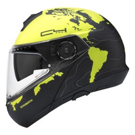MODULARER HELM SCHUBERTH C4 PRO MAGNITUDO YELLOW MAT