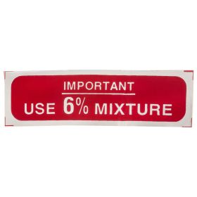 ''SCOOT RS 70058050 ADESIVO ''USE 6% MIXTURE'''