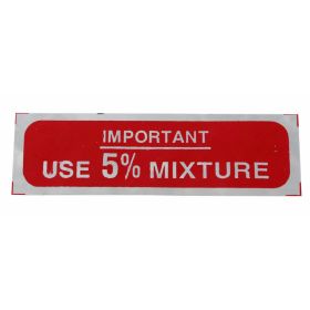 ''SCOOT RS 70058070 ADESIVO ''USE 5% MIXTURE'''