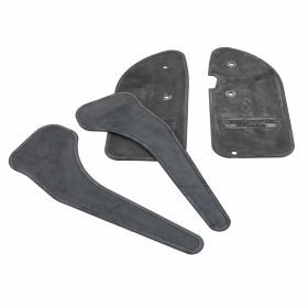 SCOOTOPIA Mats 55.0001/2 black rubber 4 pieces for Serveta 73-75/79-81