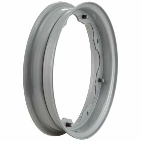 Cerchione SCOOTOPIA 2.10x10 argento in acciaio PCD 4/224mm foro 200mm