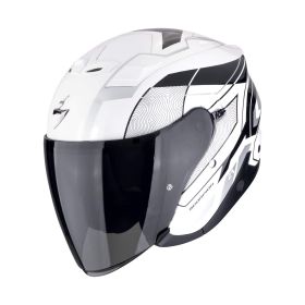Casco jet urbano Scorpion EXO-Z1 Vue Bianco argento