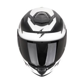 Casco integrale Scorpion EXO-GT SP AIR Tornado nero argento