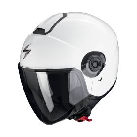 Casco jet urbano Scorpion EXO-CITY II Solid bianco lucido