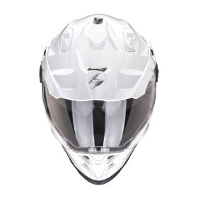 Scorpion EXO ADF-9000 AIR Solid Dual road enduro helmet pearl white