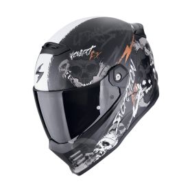 Casco integrale Scorpion EXO COVERT FX Skullz nero oro