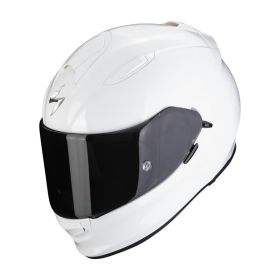 Casco integrale Scorpion EXO-491 Solid bianco lucido