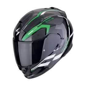 Casco integrale Scorpion EXO-491 Kripta nero verde