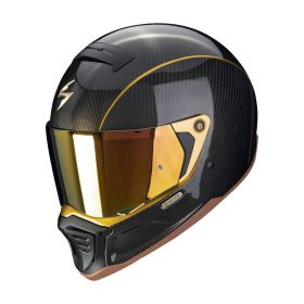 Casco integrale Scorpion EXO-HX1 CARBON SE nero oro