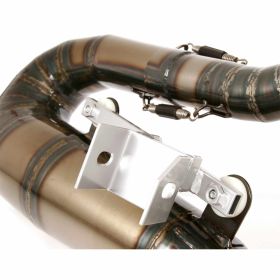 Marmitta SERIE PRO Racing TAFFSPEED in acciaio verniciato con silenziatore inox sinistra