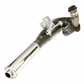 Marmitta SERIE PRO Racing TAFFSPEED in acciaio verniciato con silenziatore inox sinistra