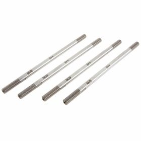 Kit prigionieri cilindro M8x162 mm 4 pezzi acciaio argento SERIE PRO MJ9