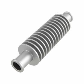 SERIE PRO Radiator CNC Aluminum Silver 17mm Connection 13mm Diameter
