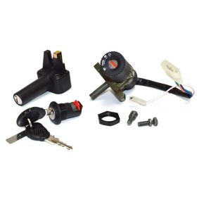 Kit serrratture SGR bloccasterzo, sella e bauletto per APRILIA