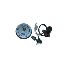 Kit serrratture SGR bloccasterzo, tappo serbatoio e sella per APRILIA RS 50