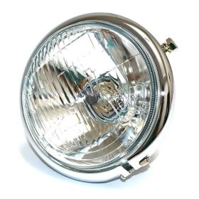 Faro anteriore Sgr cromato D.158mm lampada h4