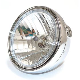 Faro anteriore Sgr cromato D.201mm