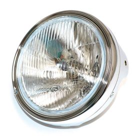 Faro anteriore Sgr cromato D.201mm