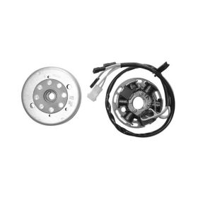 Volant 6 SGR poteaux complets Derbi Senda 50