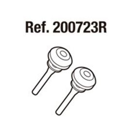 Gummipuffer-Kit für SHAD SH37 Topcases