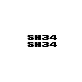 Sticker kit for SHAD SH34 top cases