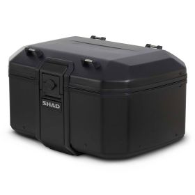 SHAD TERRA TR55 Top case kit Pure Black for APRILIA Sport City One / DERBI Variant