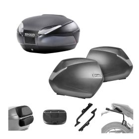 Kit SHAD bauletto SH48KC e valigie SH36 4P per APRILIA Tuareg 660