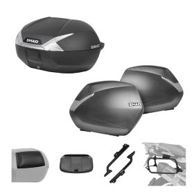 Kit SHAD bauletto SH47W e valigie SH36 4P per BENELLI TRK 502 X / QJMOTOR SRT700