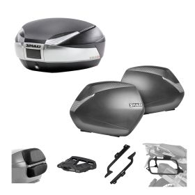 SHAD Kit SH48TC Topcase und SH36 Koffer 4P für BENELLI TRK 502 X / QJMOTOR SRT700