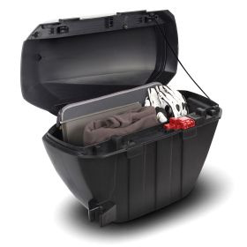 Paire de valises latérales moto SHAD SH23 alu look 23L