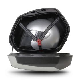 Paire de valises latérales moto SHAD SH35 aluminium noir 35L