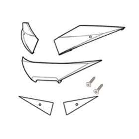 Reflector for SHAD SH39 top cases white