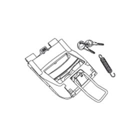 Closing mechanism for SHAD SH40/45 top cases