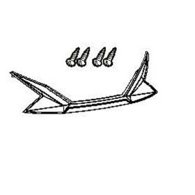Reflector for SHAD SH47 top cases red