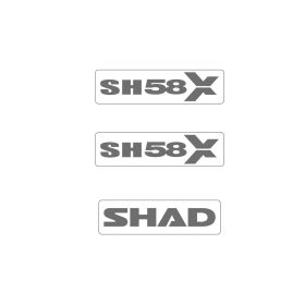 Aufkleber-Kit für SHAD SH58X Topcases