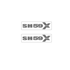 Kit adesivi per bauletti SHAD SH59X